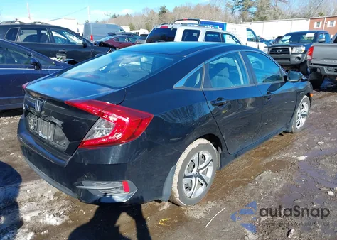 2017 Honda Civic Lx из США, поврежденный, VIN 19XFC2F53HE216928